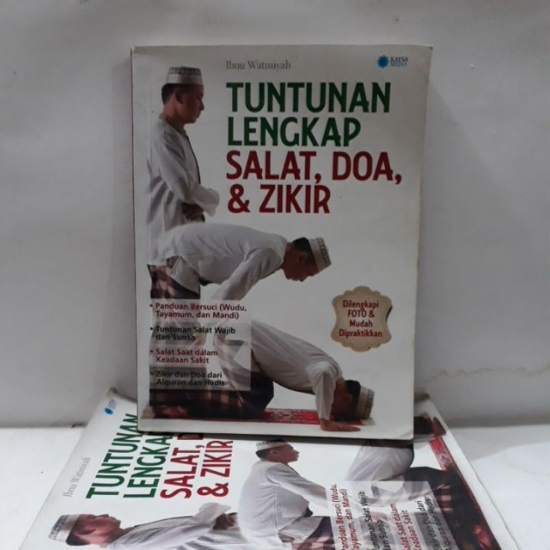Buku Agama Islam - Tuntunan Lengkap Salat, Doa & Dzikir
