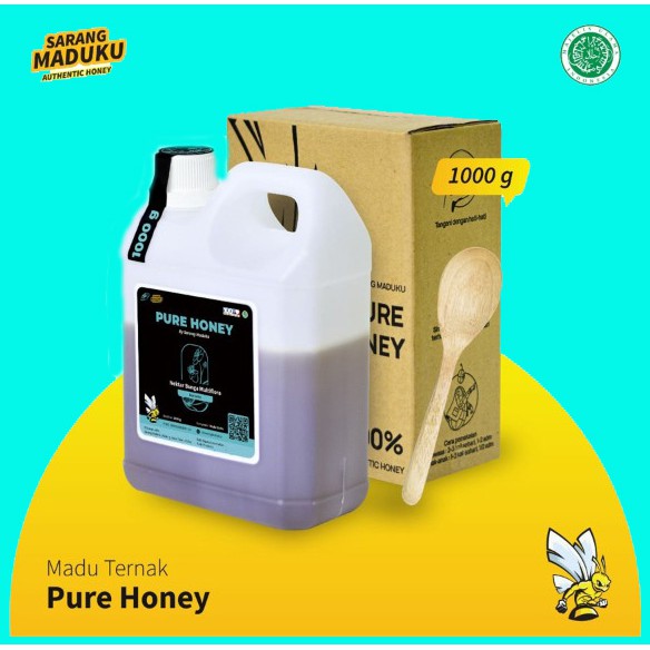 

Madu Murni Raw Honey Nextar Bunga Multiflora 1kg