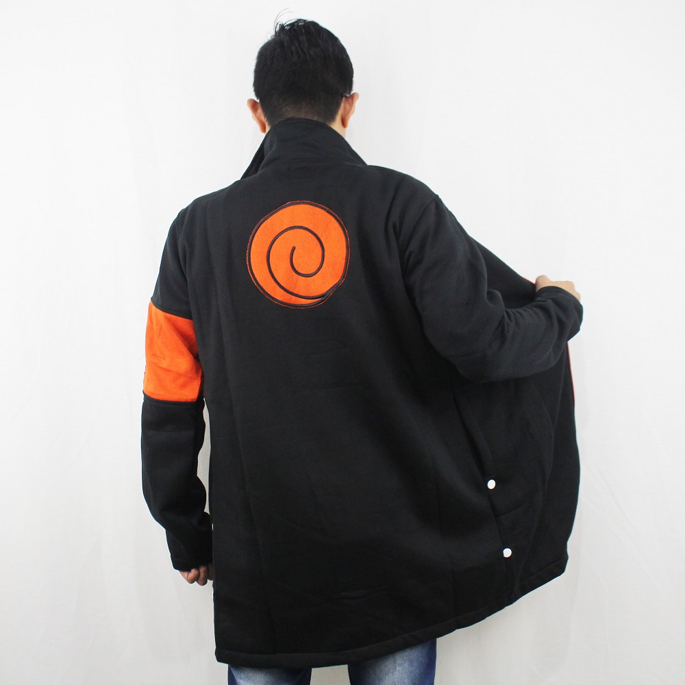 JAKET JUBAH NARUTO THE LAST SIZE M L XL XXL ORIGINAL ARIGATOU - JAKET NARUTO THE LAST  - JAKET NARUTO SHIPPUDEN - JUBAH ANIME NARUTO