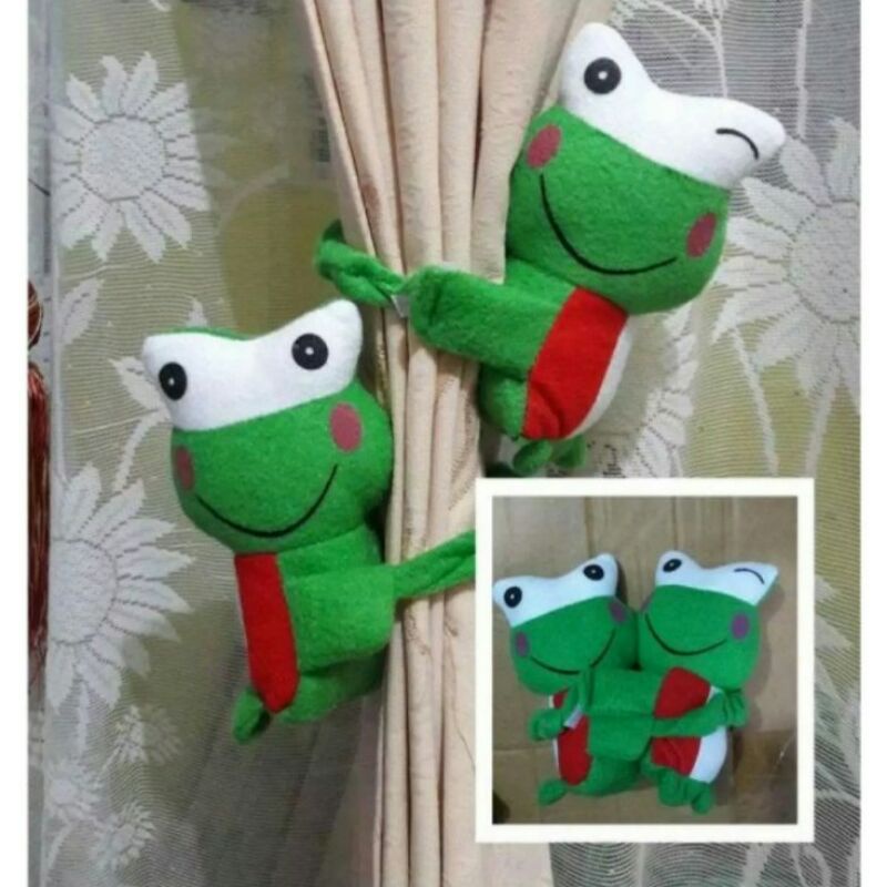 ikat gorden/tali pengikat gorden karakter keroppi lampung