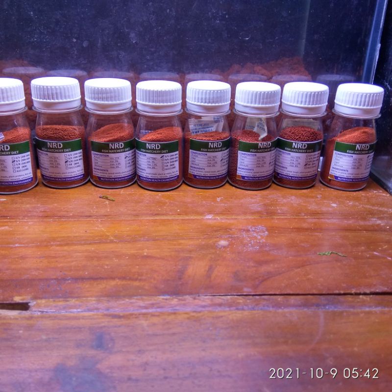 NRD/pelet nrd untuk ikan cupang,ikan Guppy ikan hias lainya