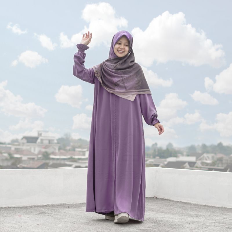 GAMIS ABAYA ZIPPER By hijab alila