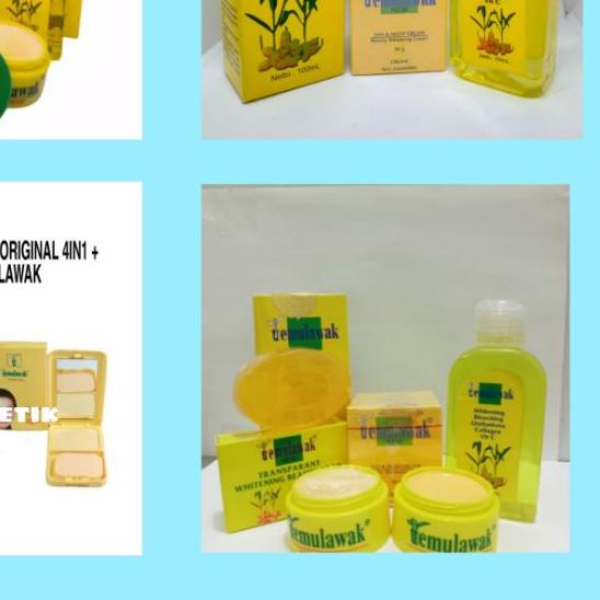 ✹ PAKET LENGKAP TEMULAWAk / PAKET LENGKAP CREAM TEMULAWAK ➭
