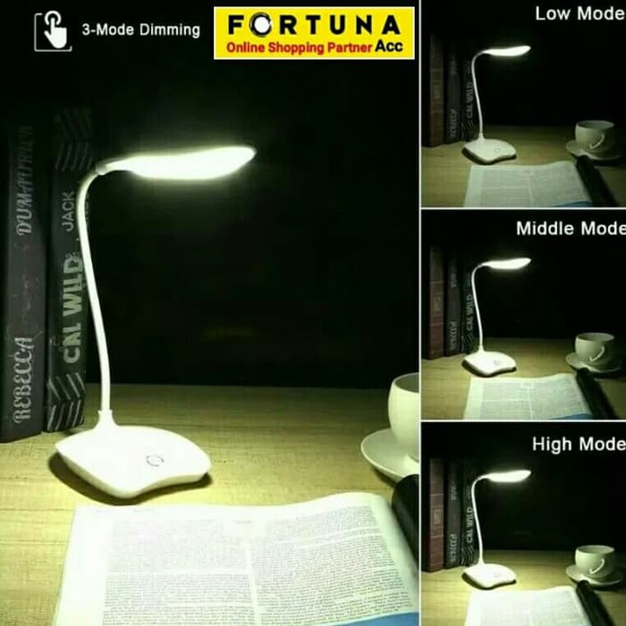 Desk Lamp Lampu Meja Belajar Flexible Led Desk Lamp / Lampu Baca
