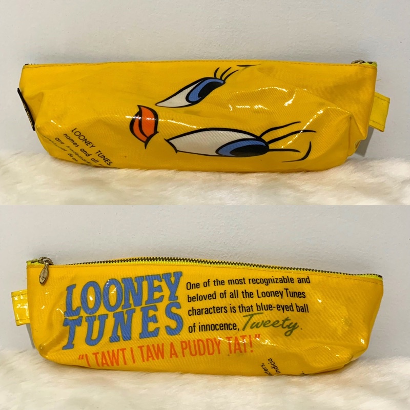 

tempat pensil tweety original looney tunes/ kotak pensil tweety/ tweety pencil case