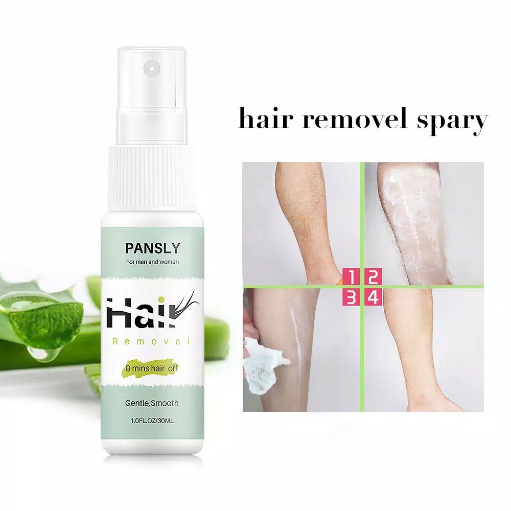 Spray Perontok Bulu , Penghilang Ketiak Kemaluan Kaki Miss V Hair Removal Depilatory Permanen PANSLY