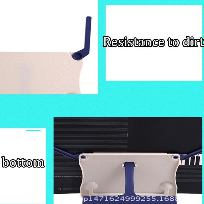 

™ Protable Pegangan Buku Majalah Berdiri Book Stand Reading Holder Organizer Rak Tempat Buku ♩
