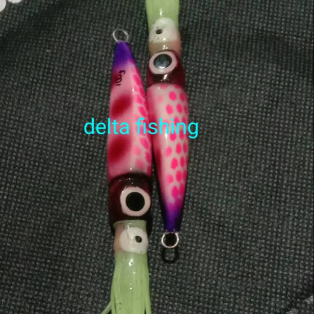 Umpan pancing jig cumi fosfor 60g