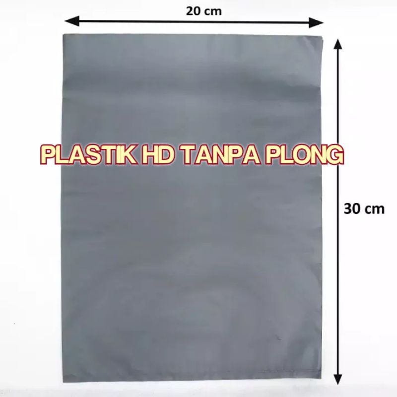 Plastik HD Kiloan Ukuran 15x22 20x30 25x35 30x40 35x50 Tanpa Plong - Kemasan Packing Olshop Murah