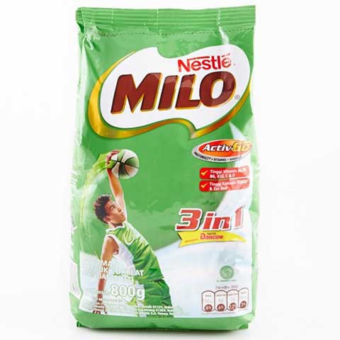 

MILO 3IN1 POUCH 800GR