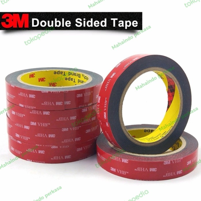 

Sale Double Tape 3M Vhb - Perekat Otomotif - Lem Double Tape Bolak Balik 3M Gilaa!!!