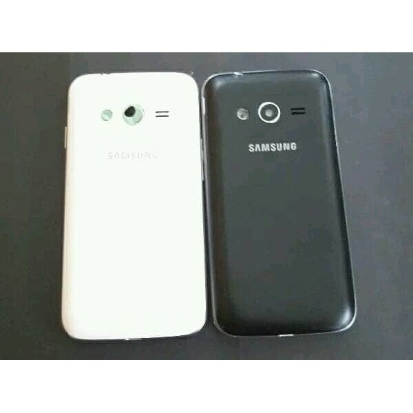 CASING SAMSUNG G318H BLACK/WHITE FULLSET ORI