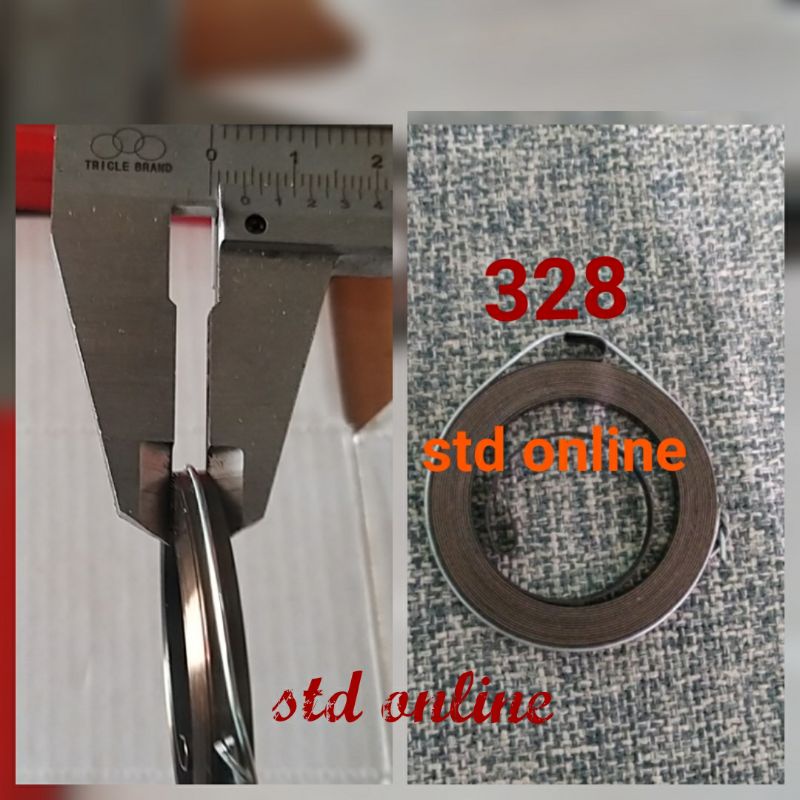 328 rewind spring per engkol mesin potong rumput PER TARIKAN ENGKOL MESIN POTONG RUMPUT
