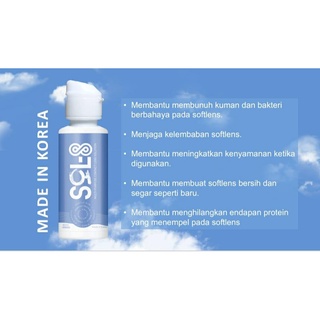 Image of CAIRAN SOFTLENS SOL8/ SOL-8 MULTI PURPOSE CONTACT LENS SOLUTION 60 ML