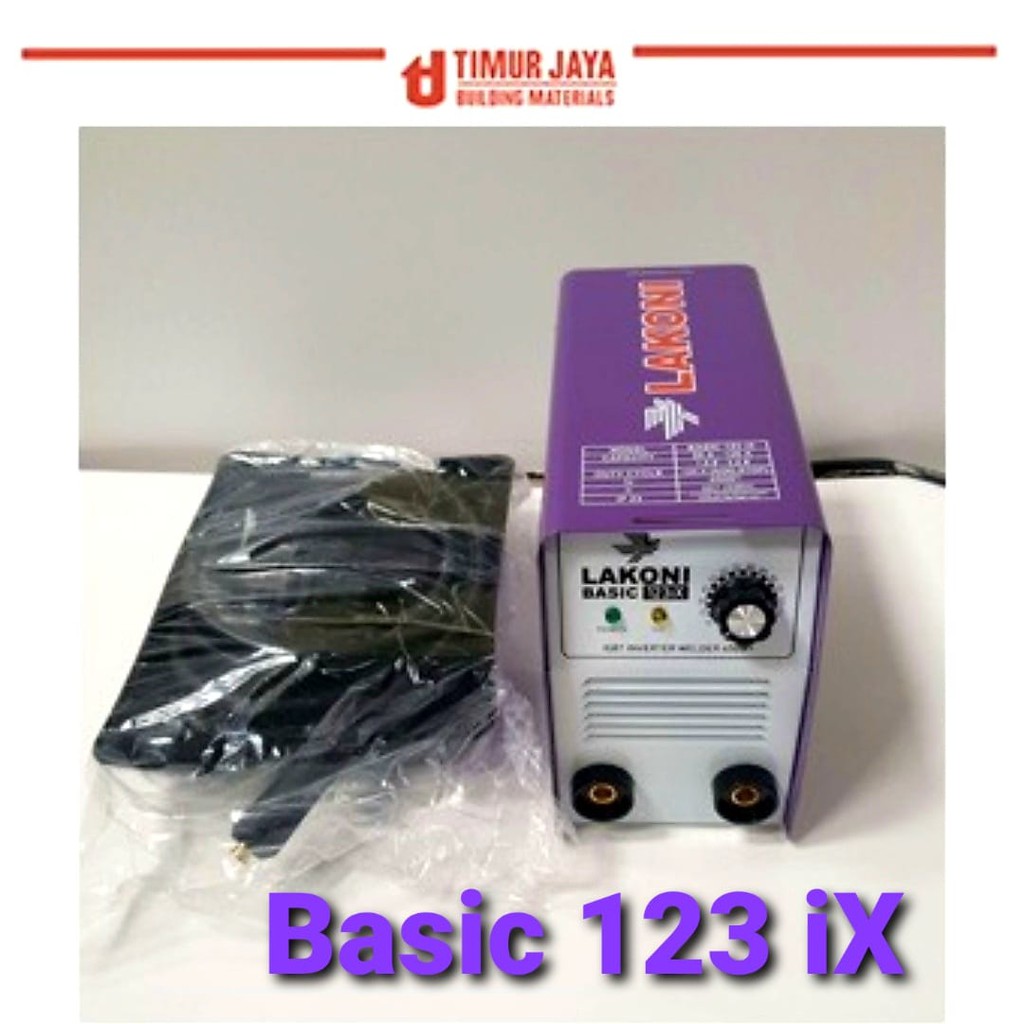 BASIC LAKONI Mesin Las Listrik Low 450 W Travo Trafo Las Inverter