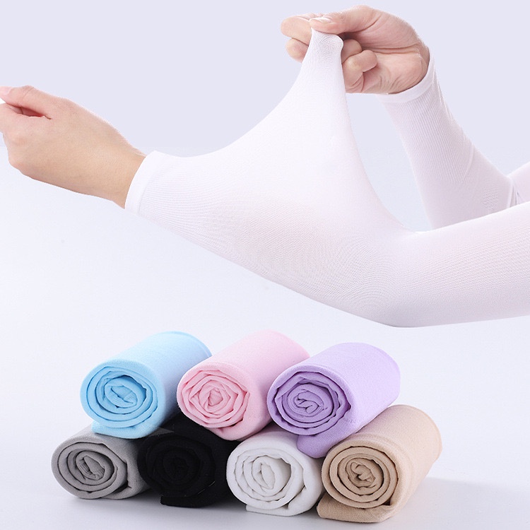 MANSET TANGAN ANTI UV / MANSET LENGAN PANJANG / HANDSOCK POLOS MANSET WANITA PRIA / MANSET JEMPOL POLOS / SARUNG LENGAN MUSLIM
