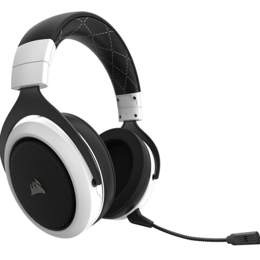 Corsair HS60 Gaming Headset 7.1 Surround Sound with USB DAC - White atau Black