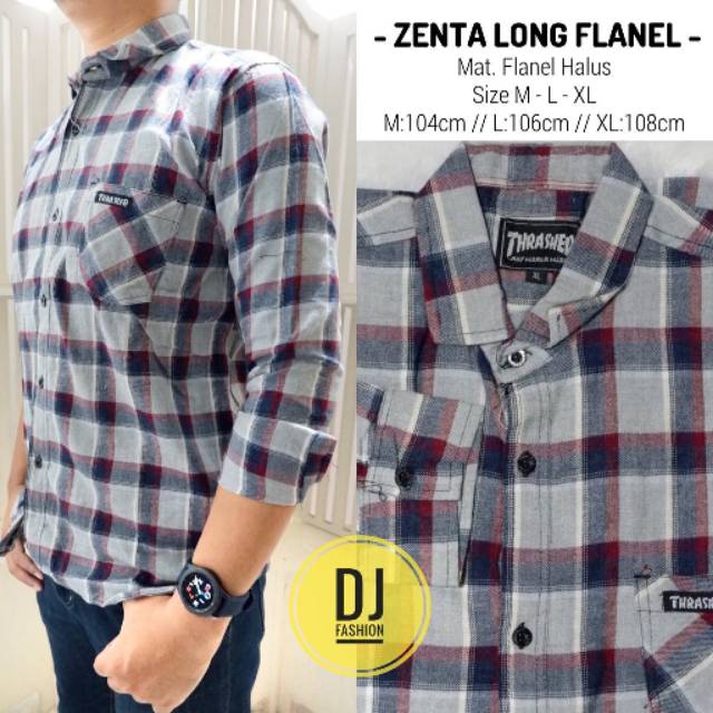 Zenta Long Flanel