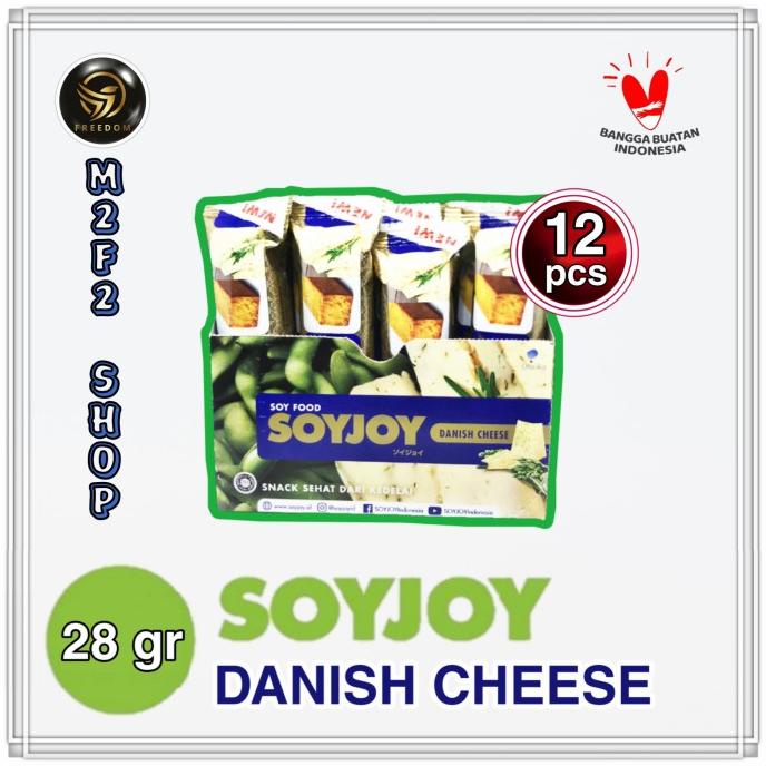 

SOYJOY Danish Cheese | Bar Kedelai Keju - 28 gr (Harga Pack)