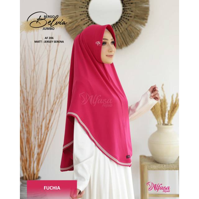 Bergo bervia jumbo by alfasa hijab