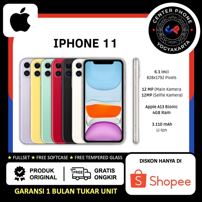 IP 11 64GB | 128Gb | 256Gb ORIGINAL