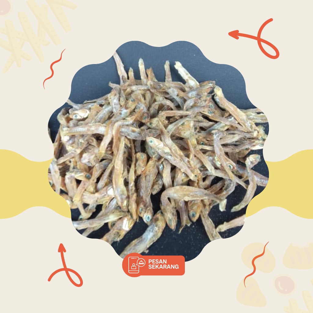 

[MURAH BANGET] Aneka Ikan Teri Kering | Rasa Tawar | Berat 50 gr / gram | Ikan Teri Mentah | Kerupuk_Murah