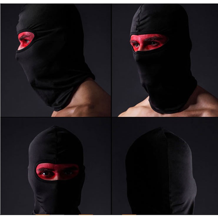 Grab medan Rhodey Full Face Spandex Masker Motor / Balaclava