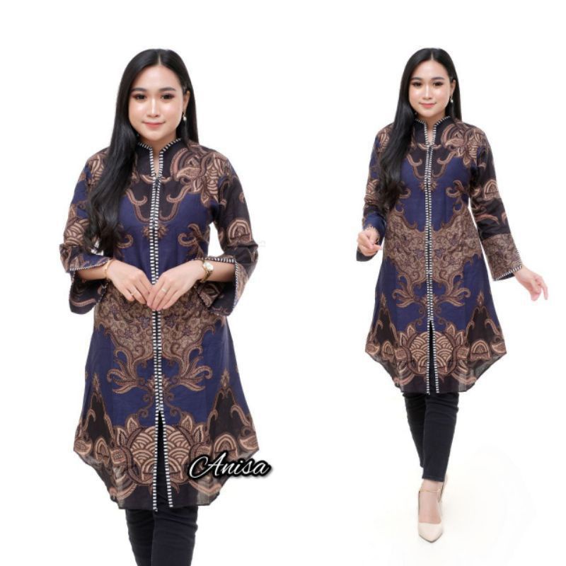 MURSYID OFFICIAL - Batik Couple | Batik Couple Modern | Baju Batik Couple | Batik Tunik Couple | Batik Couple Panjang M L XL XXL JUMBO-H.TUNIK Z.PANJANG