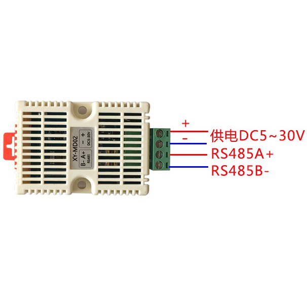 Temperature and Humidity Transmitter Modbus SHT20 Sensor XY-MD02