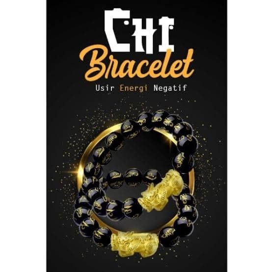 BAROKAH GAMIS Chi bracelet Gelang chi ying yang usir energi negatif Anti miskin