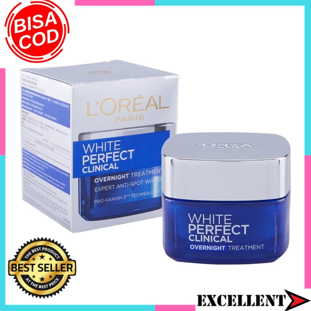cream pemutih wajah loreal paris