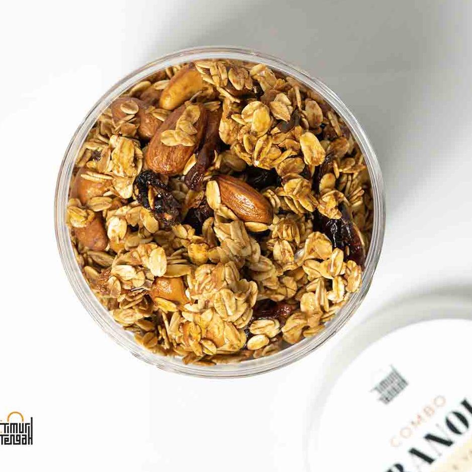 

Untuk Anda--Granola Vanilla 250 gr Timur Tengah Sereal Makanan Sehat