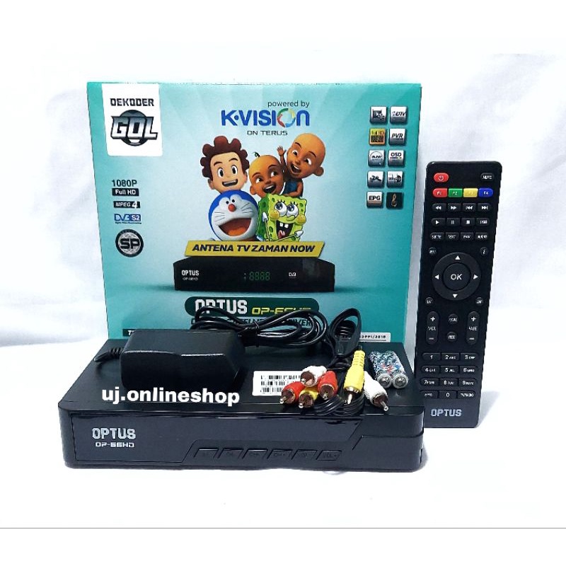 Receiver K-Vision Optus OP-66HD Parabola paling laris