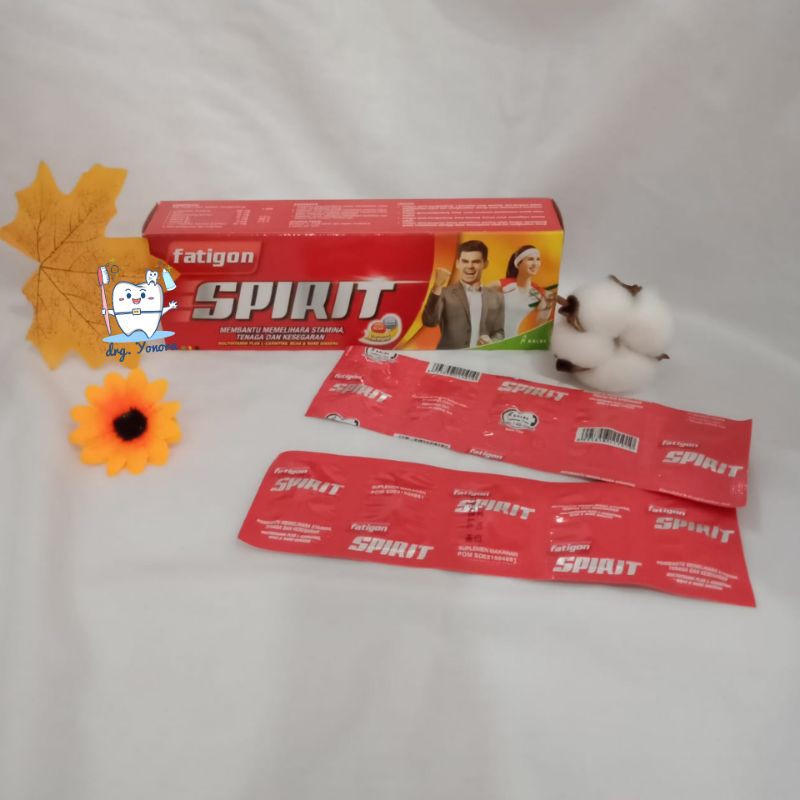 FATIGON spirit vitamin strip isi 6