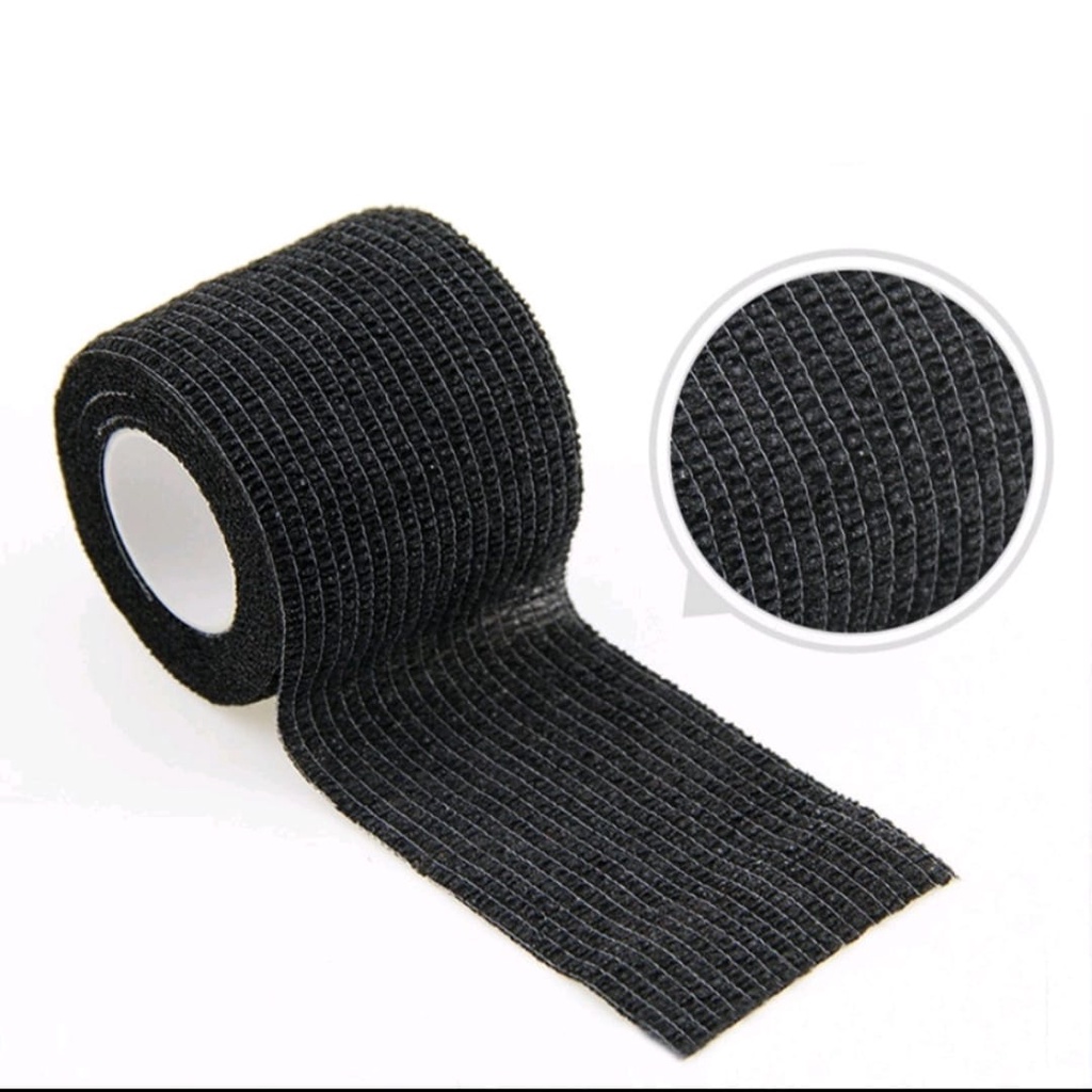 FINGER TAPE/ PERBAN ELASTIS / PERBAN BERPEREKAT / COHESIVE BANDAGE UKURAN 5CM X 4,5M