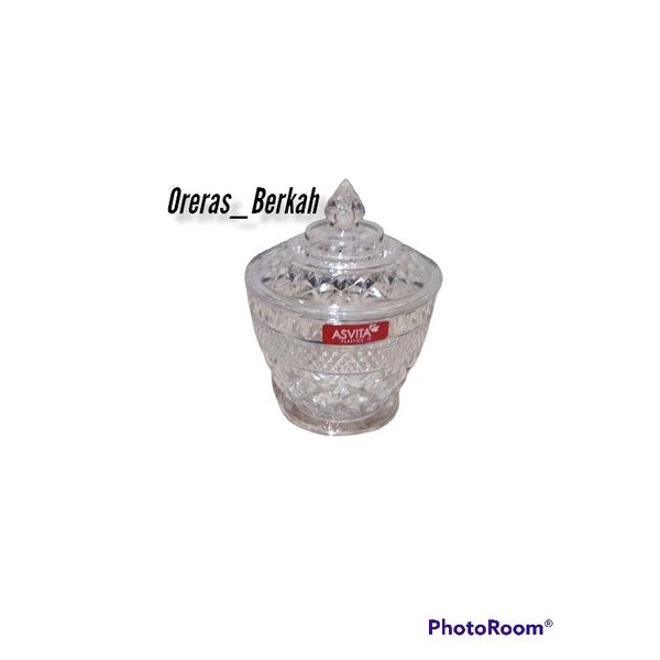 Toples Kristal permen Shafa/toples kue kering/toples Coklat/toples permen Asvita