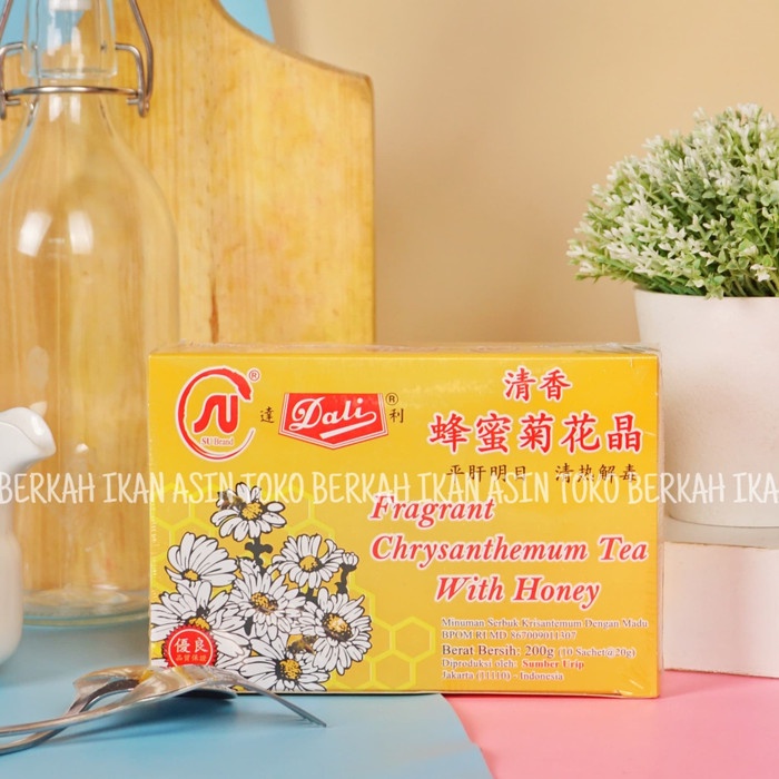 

kemasan-teh- crysanthemum tea with honey / teh kembang bunga putih dengan madu -teh-kemasan.
