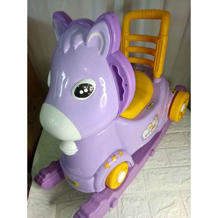Mainan kuda kudaan/KUDA RIDE DAN UNICORD MAINAN KUDA AYUN MUSIK