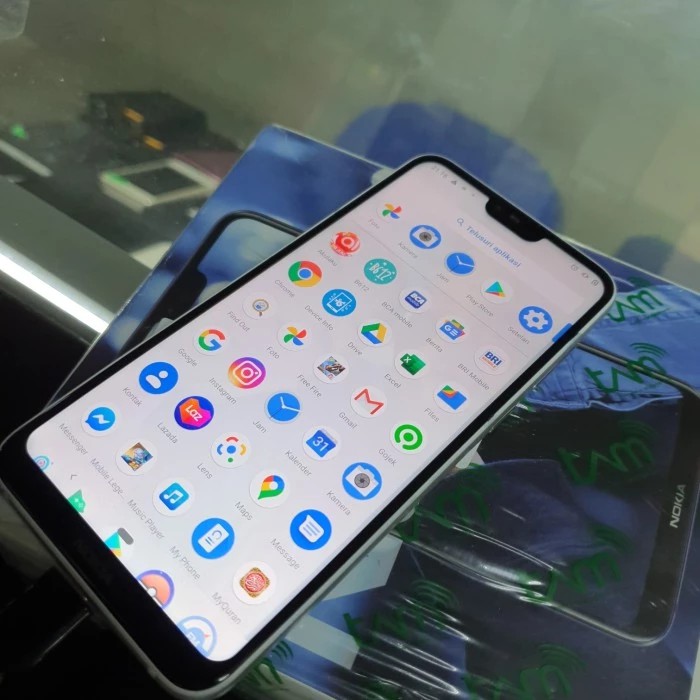 Hp Nokia 6.1 Plus 4/64GB fullset lumayan mulus