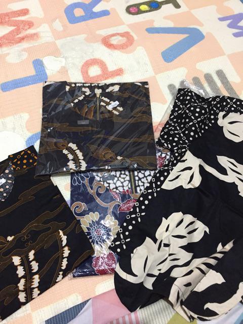 Blouse 129 Pk# Blouse Atasan Bataik Motif Bunga Bahan Katun Katun Stretch