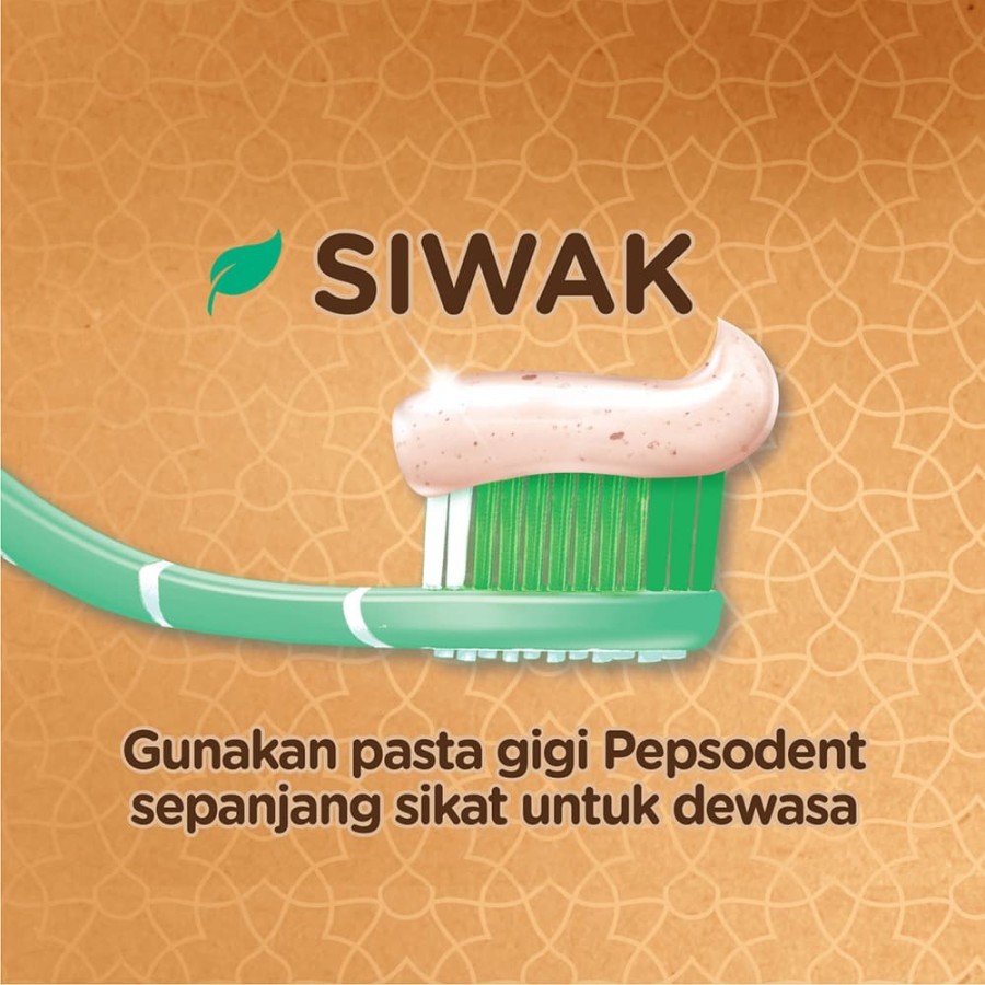 PASTA GIGI PEPSODENT 123 SIWAK ODOL HALAL TOOTH PASTE 190GR