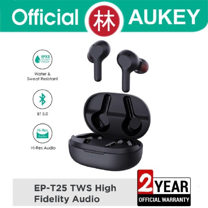 Earphone | Aukey Ep-T25 Tws High Fidelity Audio Earphone Bluetooth