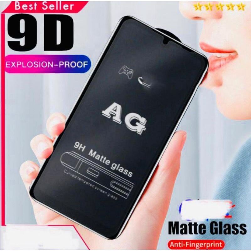 Kaca AG Matte Glass Tempered TG INFINIX SMART 4/5/6/7/HOT 9/9 PLAY/10/10 PLAY/11 PLAY/11S/NOTE 7/8/10