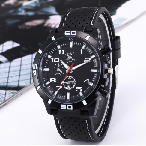 ✅COD GT-100 Jam Tangan Pria Sport Korea Quartz