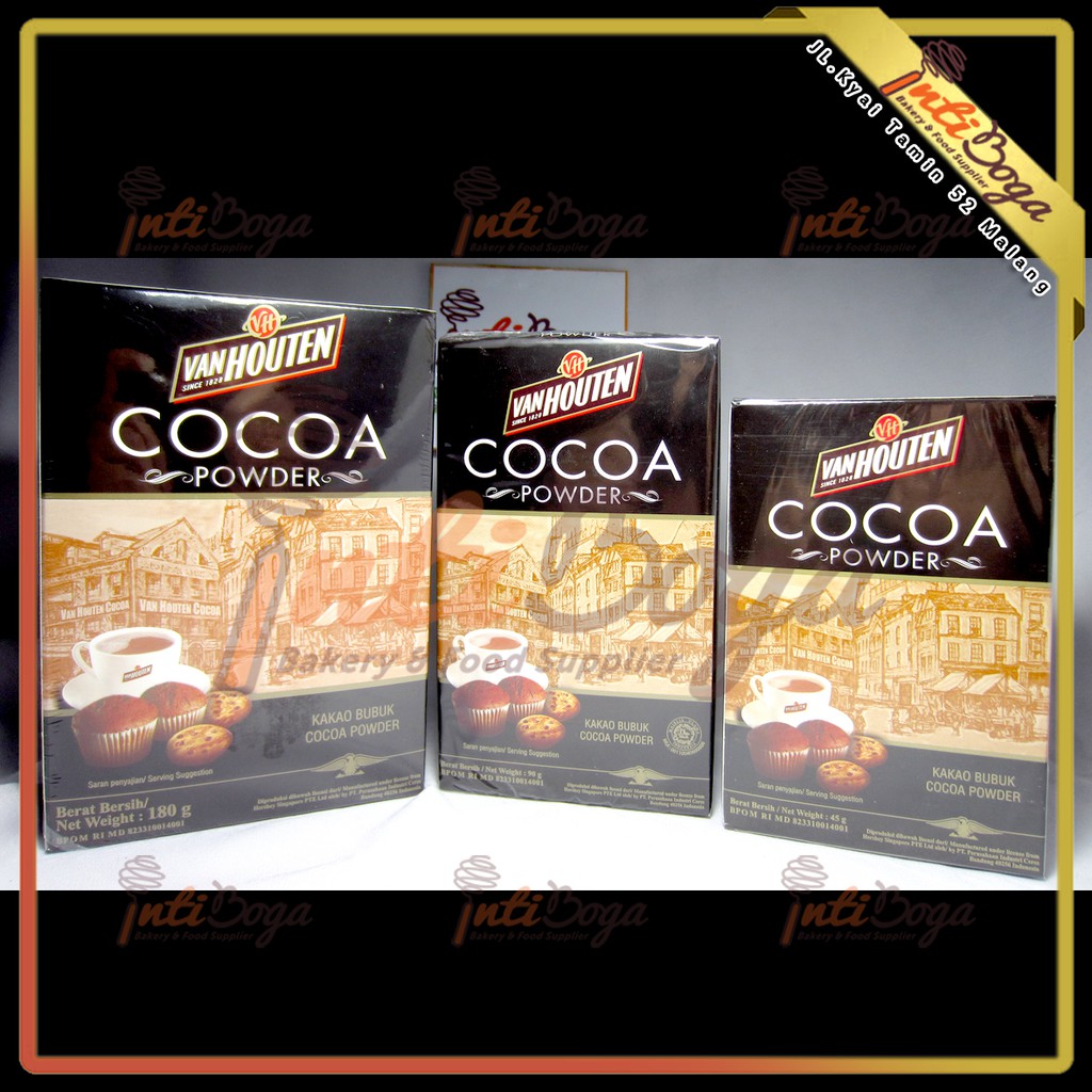 

2Xbtygneal Sakha Snack ) Van Houten 40Gr / 45Gr - Cocoa Powder - Coklat Bubuk