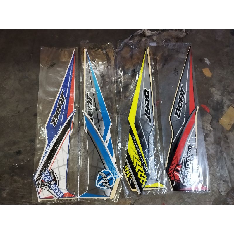 lis striping motor beat 2017 standar ori