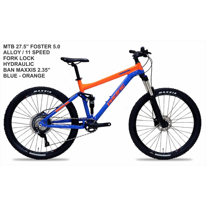 Sepeda gunung Mountain Bike Sepeda dewasa MTB 27.5 PACIFIC FOSTER 5.0