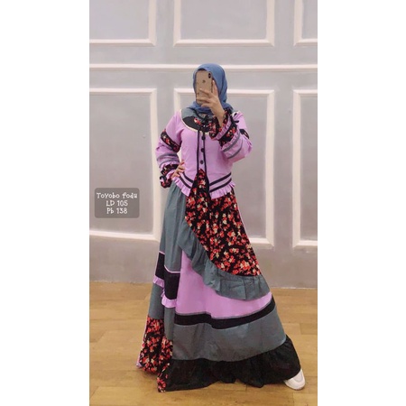 Gamis Inayah Replika Esme Tunika Dannis Terbaru