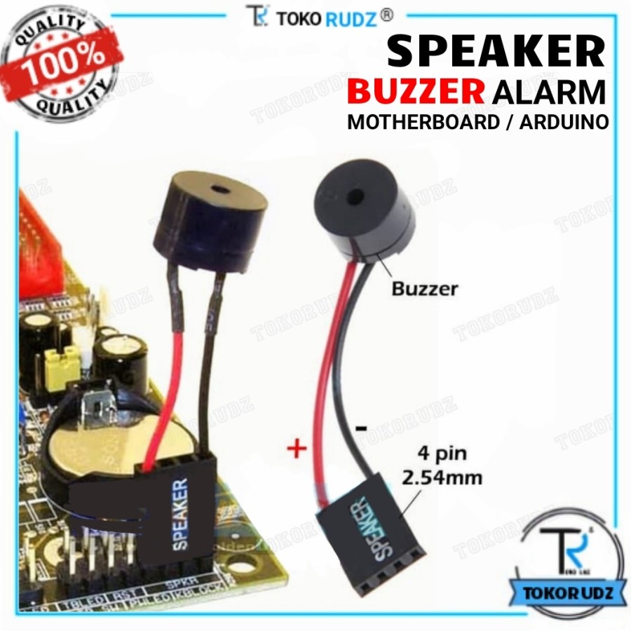 Speaker Beep Buzzer Alarm Motherboard Arduino Komputer PC BIOS