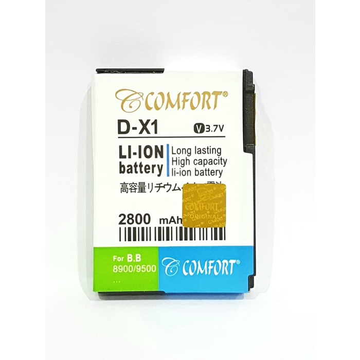 Baterai D-X1 COMFORT Double Power for Blackberry Javeline 8900